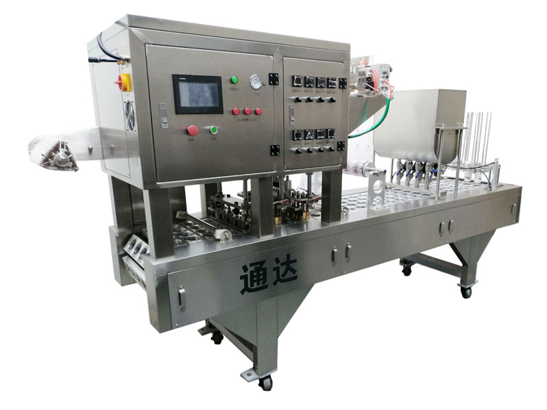 QCF-4氣動(dòng)式杯裝灌裝封口機(jī)